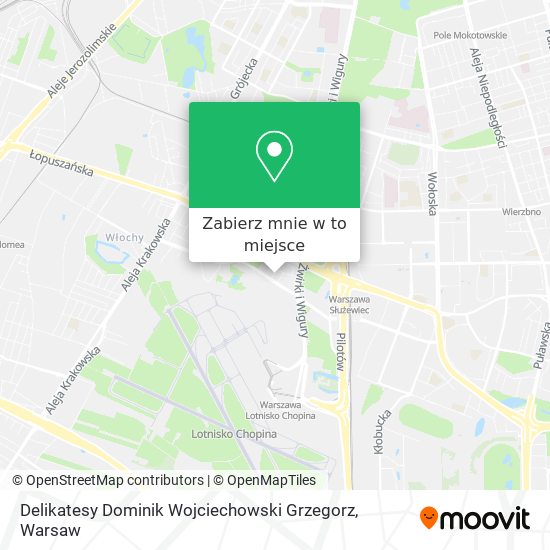 Mapa Delikatesy Dominik Wojciechowski Grzegorz