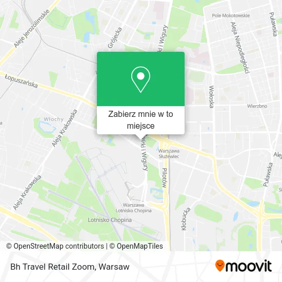 Mapa Bh Travel Retail Zoom