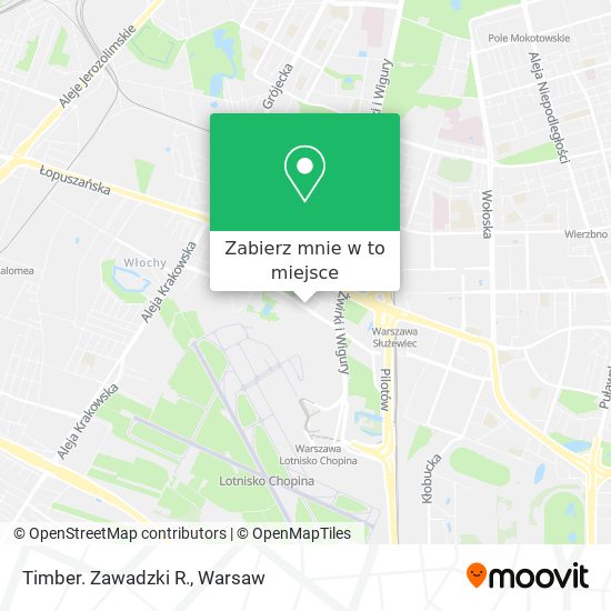 Mapa Timber. Zawadzki R.