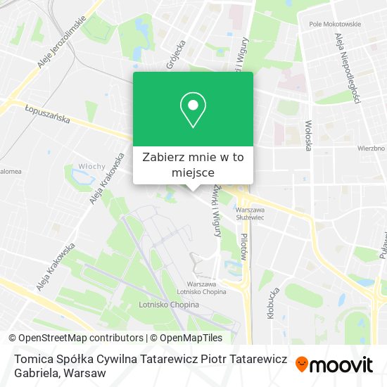 Mapa Tomica Spółka Cywilna Tatarewicz Piotr Tatarewicz Gabriela