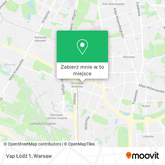 Mapa Vap Łódź 1