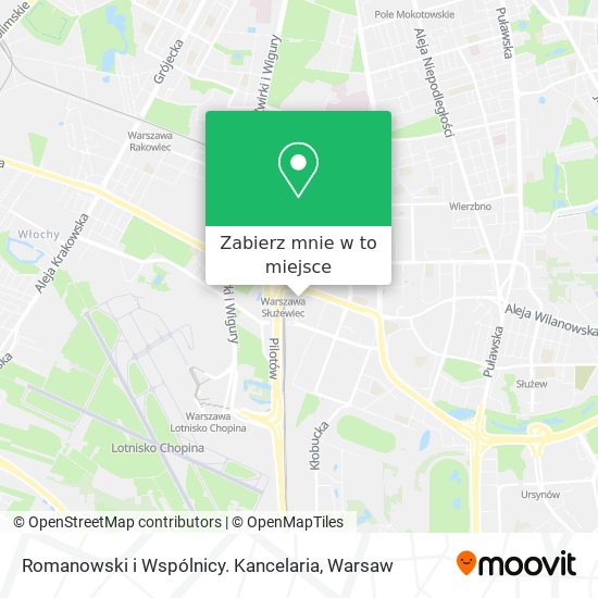 Mapa Romanowski i Wspólnicy. Kancelaria