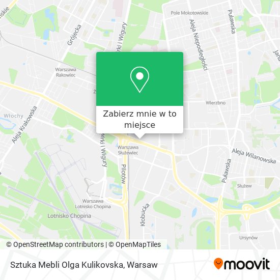 Mapa Sztuka Mebli Olga Kulikovska