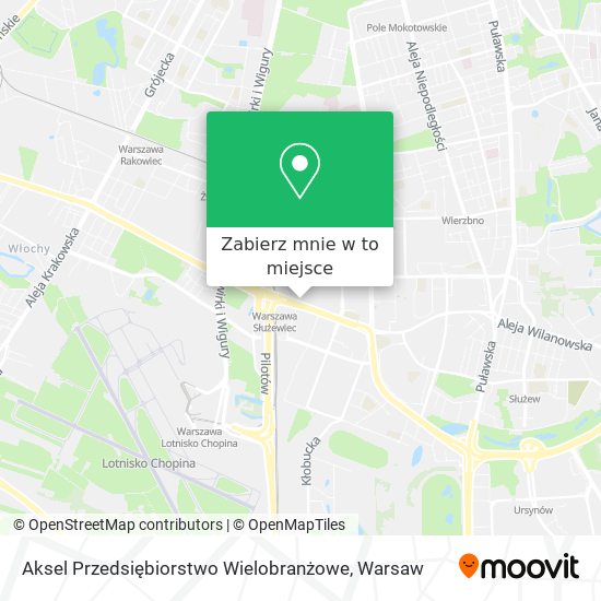 Mapa Aksel Przedsiębiorstwo Wielobranżowe