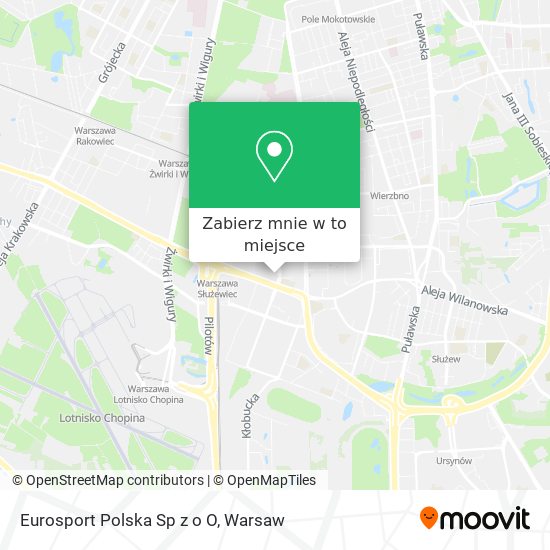 Mapa Eurosport Polska Sp z o O