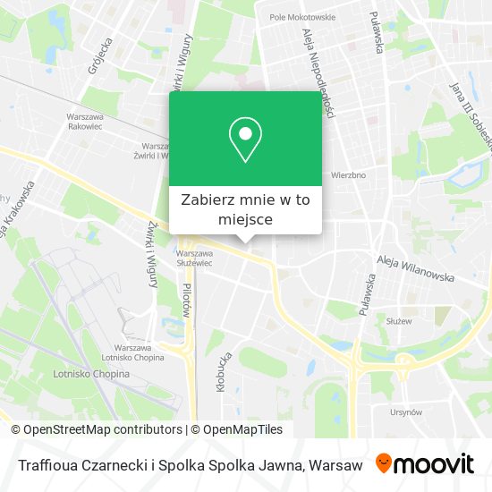 Mapa Traffioua Czarnecki i Spolka Spolka Jawna