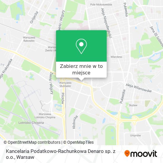 Mapa Kancelaria Podatkowo-Rachunkowa Denaro sp. z o.o.