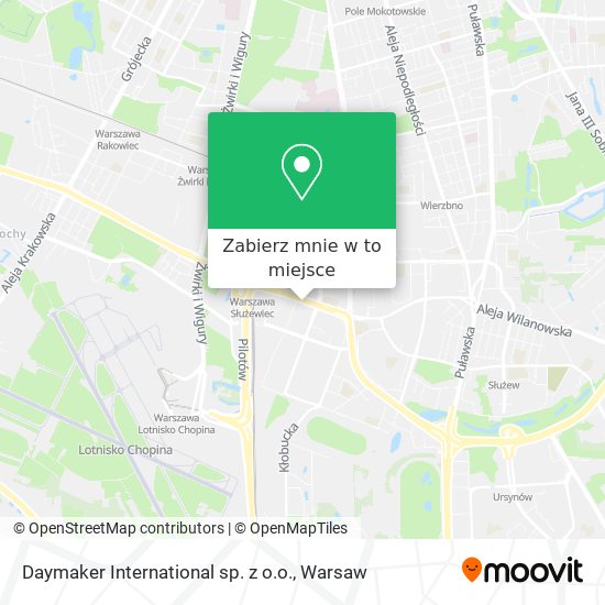 Mapa Daymaker International sp. z o.o.