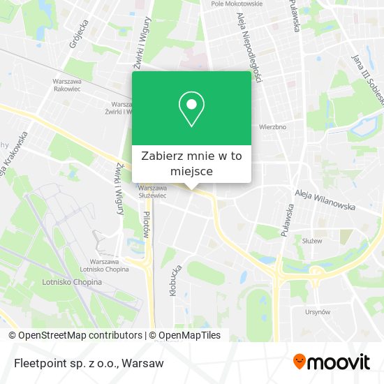 Mapa Fleetpoint sp. z o.o.