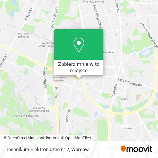 Mapa Technikum Elektroniczne nr 2