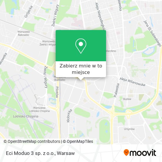 Mapa Eci Moduo 3 sp. z o.o.