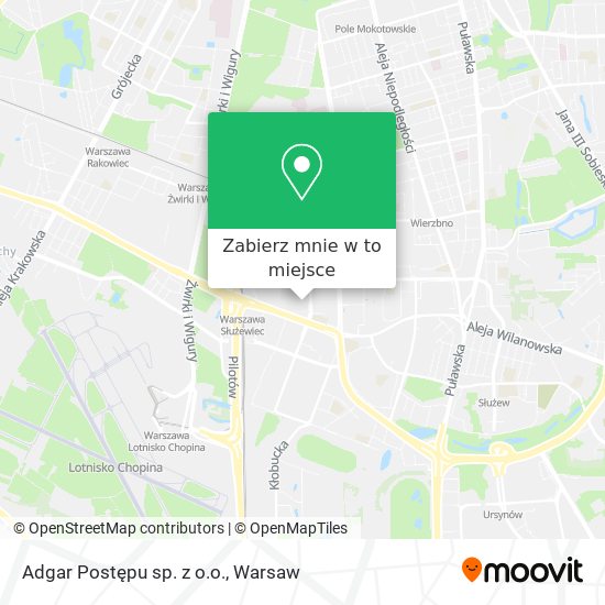 Mapa Adgar Postępu sp. z o.o.