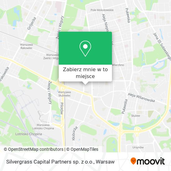 Mapa Silvergrass Capital Partners sp. z o.o.