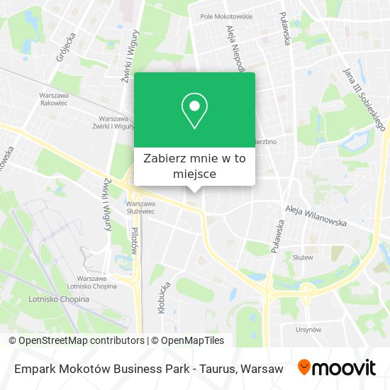 Mapa Empark Mokotów Business Park - Taurus