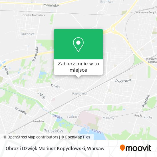 Mapa Obraz i Dźwięk Mariusz Kopydłowski