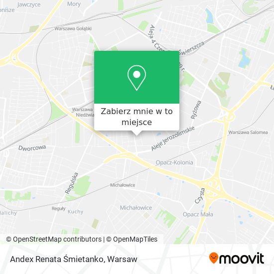 Mapa Andex Renata Śmietanko