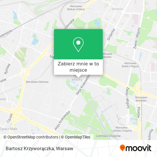 Mapa Bartosz Krzyworączka