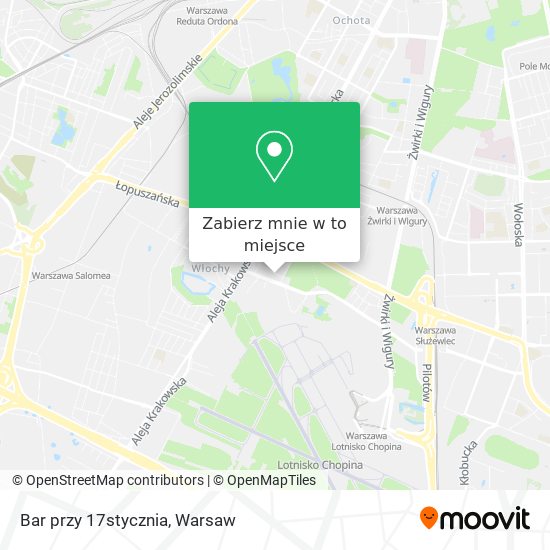 Mapa Bar przy 17stycznia