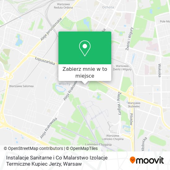 Mapa Instalacje Sanitarne i Co Malarstwo Izolacje Termiczne Kupiec Jerzy