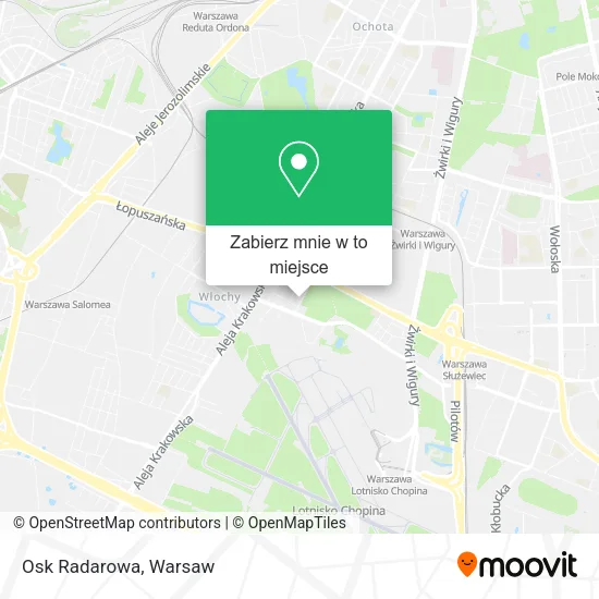 Mapa Osk Radarowa