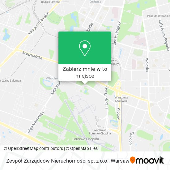 Mapa Zespół Zarządców Nieruchomości sp. z o.o.