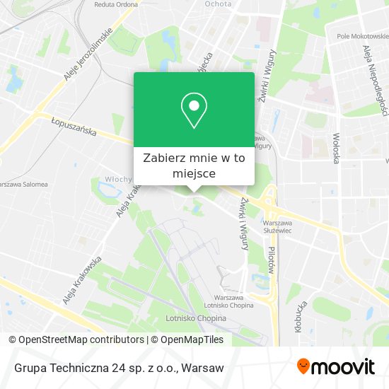 Mapa Grupa Techniczna 24 sp. z o.o.