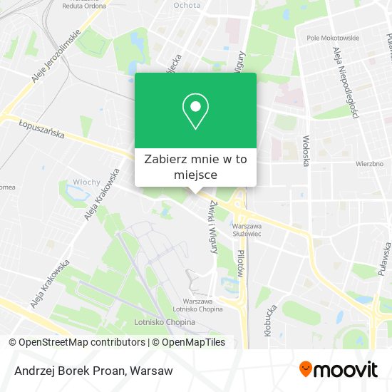 Mapa Andrzej Borek Proan