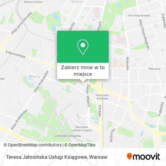 Mapa Teresa Jałosińska Usługi Księgowe