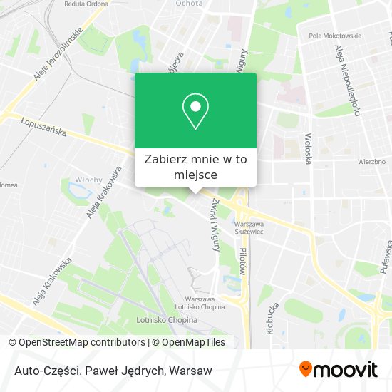 Mapa Auto-Części. Paweł Jędrych