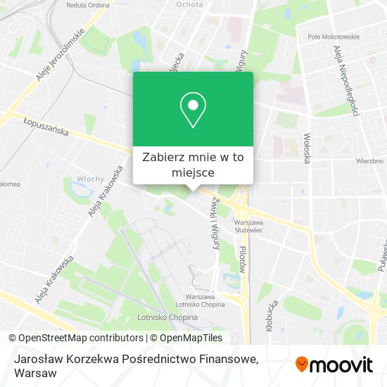 Mapa Jarosław Korzekwa Pośrednictwo Finansowe