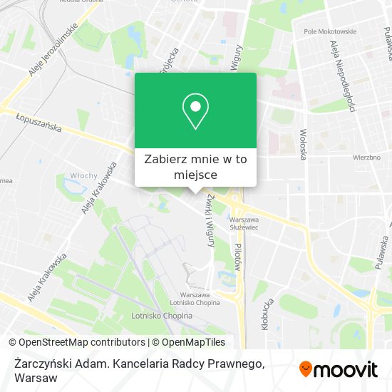 Mapa Żarczyński Adam. Kancelaria Radcy Prawnego