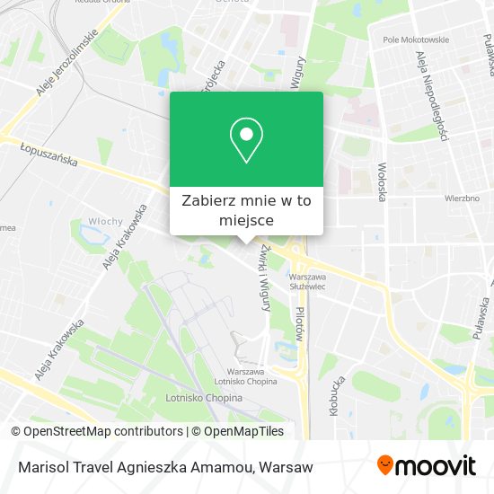 Mapa Marisol Travel Agnieszka Amamou