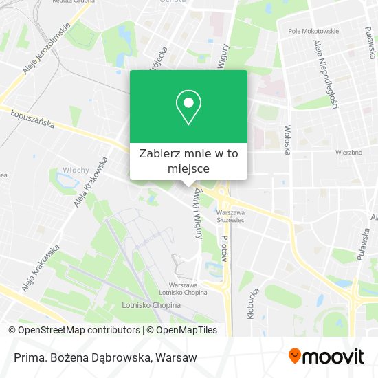 Mapa Prima. Bożena Dąbrowska