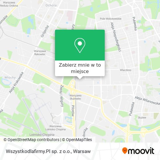 Mapa Wszystkodlafirmy.Pl sp. z o.o.