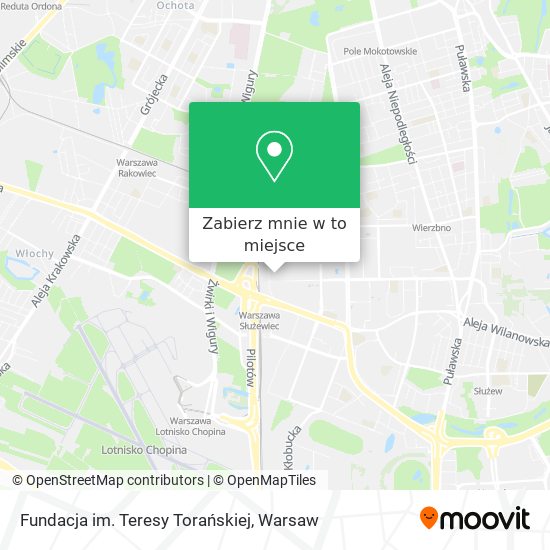 Mapa Fundacja im. Teresy Torańskiej