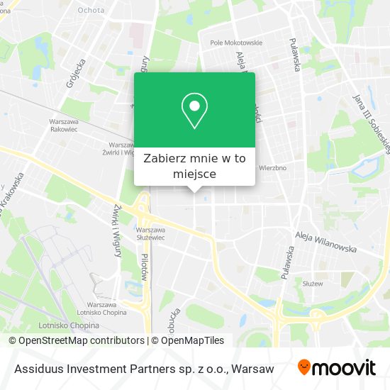 Mapa Assiduus Investment Partners sp. z o.o.