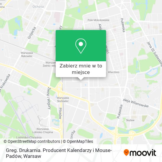 Mapa Greg. Drukarnia. Producent Kalendarzy i Mouse-Padów