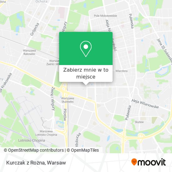 Mapa Kurczak z Rożna