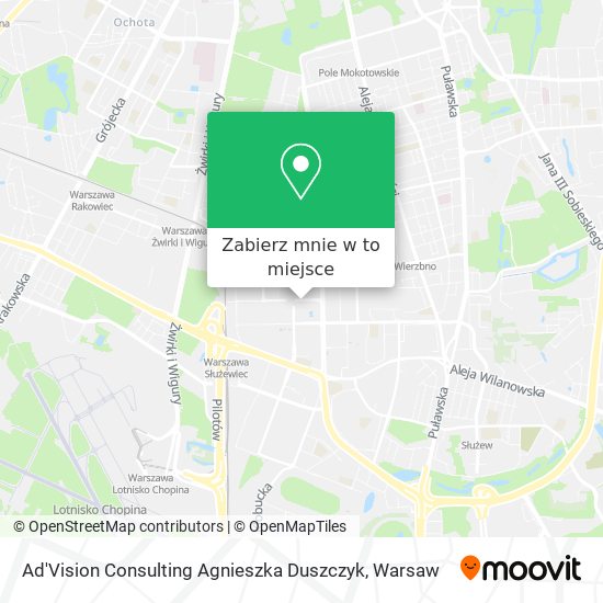 Mapa Ad'Vision Consulting Agnieszka Duszczyk