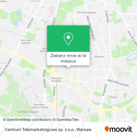 Mapa Centrum Telemarketingowe sp. z o.o.