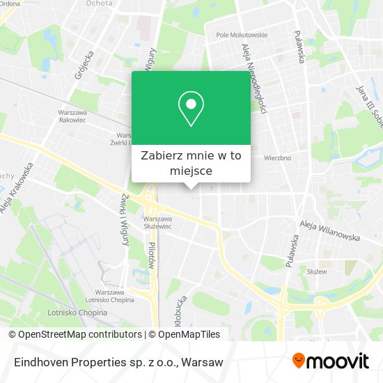 Mapa Eindhoven Properties sp. z o.o.