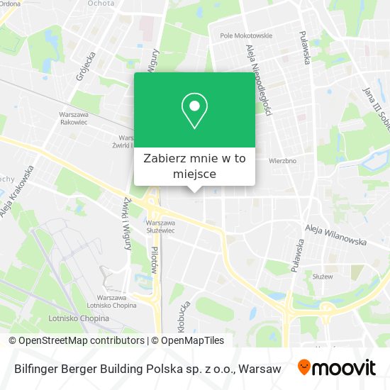 Mapa Bilfinger Berger Building Polska sp. z o.o.