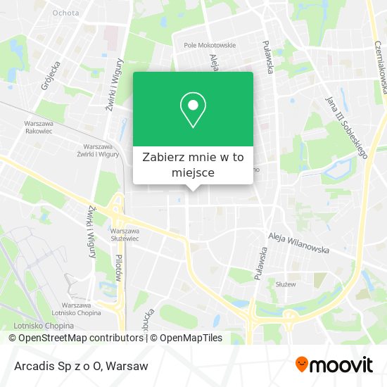 Mapa Arcadis Sp z o O