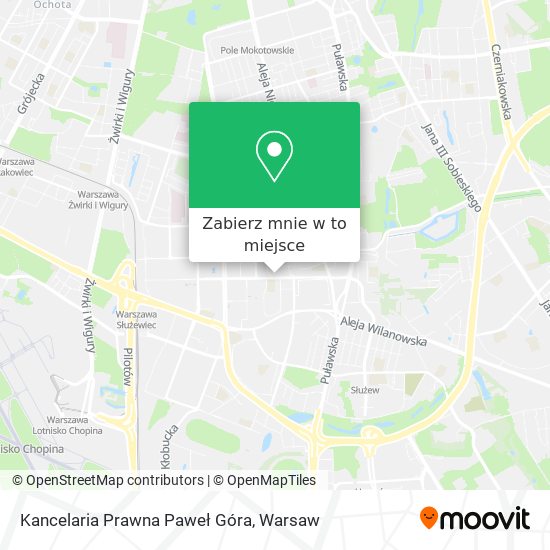 Mapa Kancelaria Prawna Paweł Góra