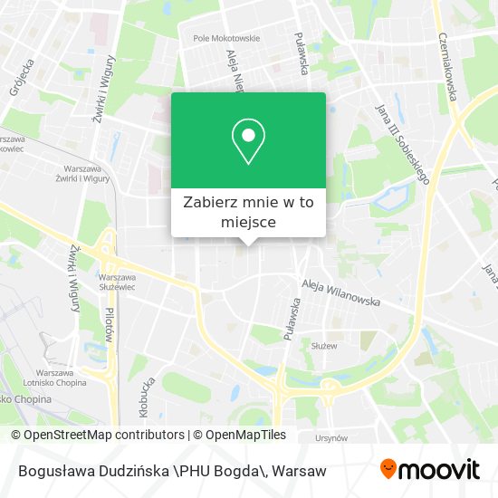 Mapa Bogusława Dudzińska \PHU Bogda\