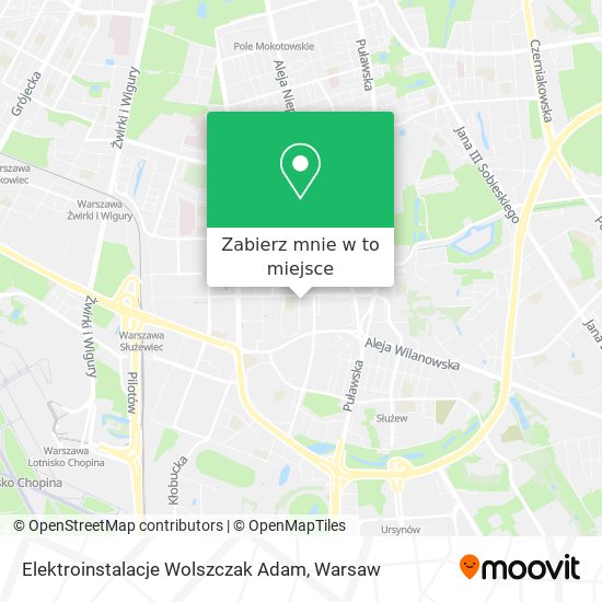 Mapa Elektroinstalacje Wolszczak Adam