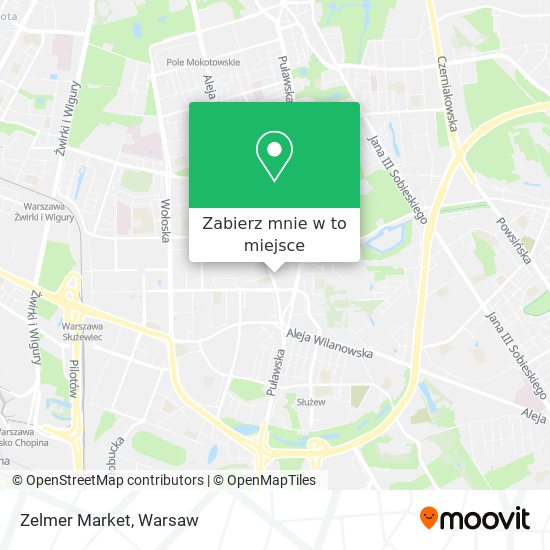 Mapa Zelmer Market