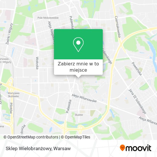 Mapa Sklep Wielobranżowy