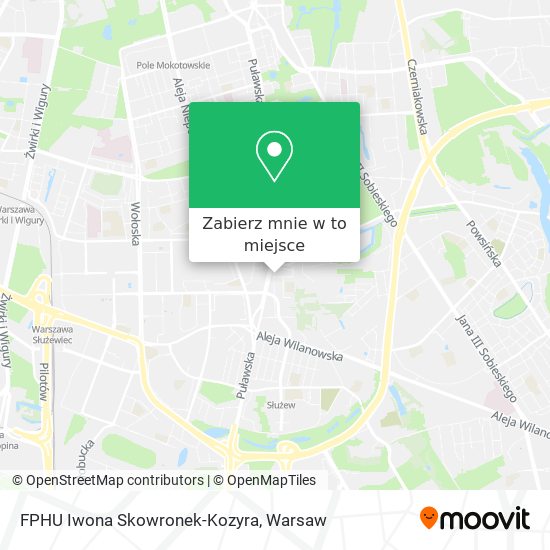 Mapa FPHU Iwona Skowronek-Kozyra