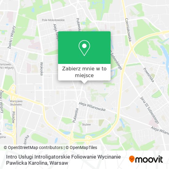 Mapa Intro Usługi Introligatorskie Foliowanie Wycinanie Pawlicka Karolina